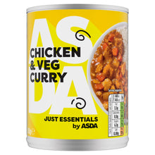 JUST ESSENTIALS by ASDA Chicken & Veg Curry 392g
