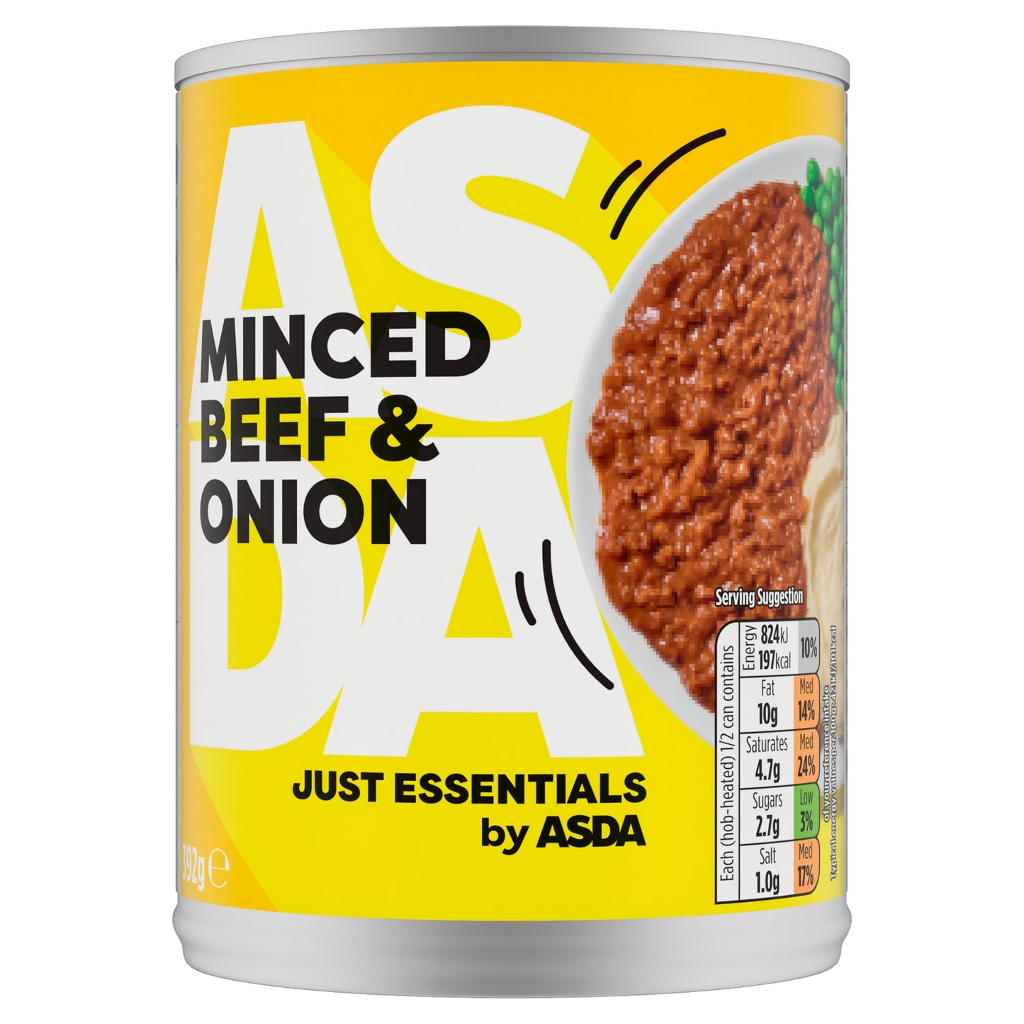 JUST ESSENTIALS by ASDA Minced Beef & Onion 392g