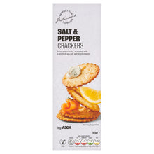 ASDA Salt & Pepper Crackers 185g