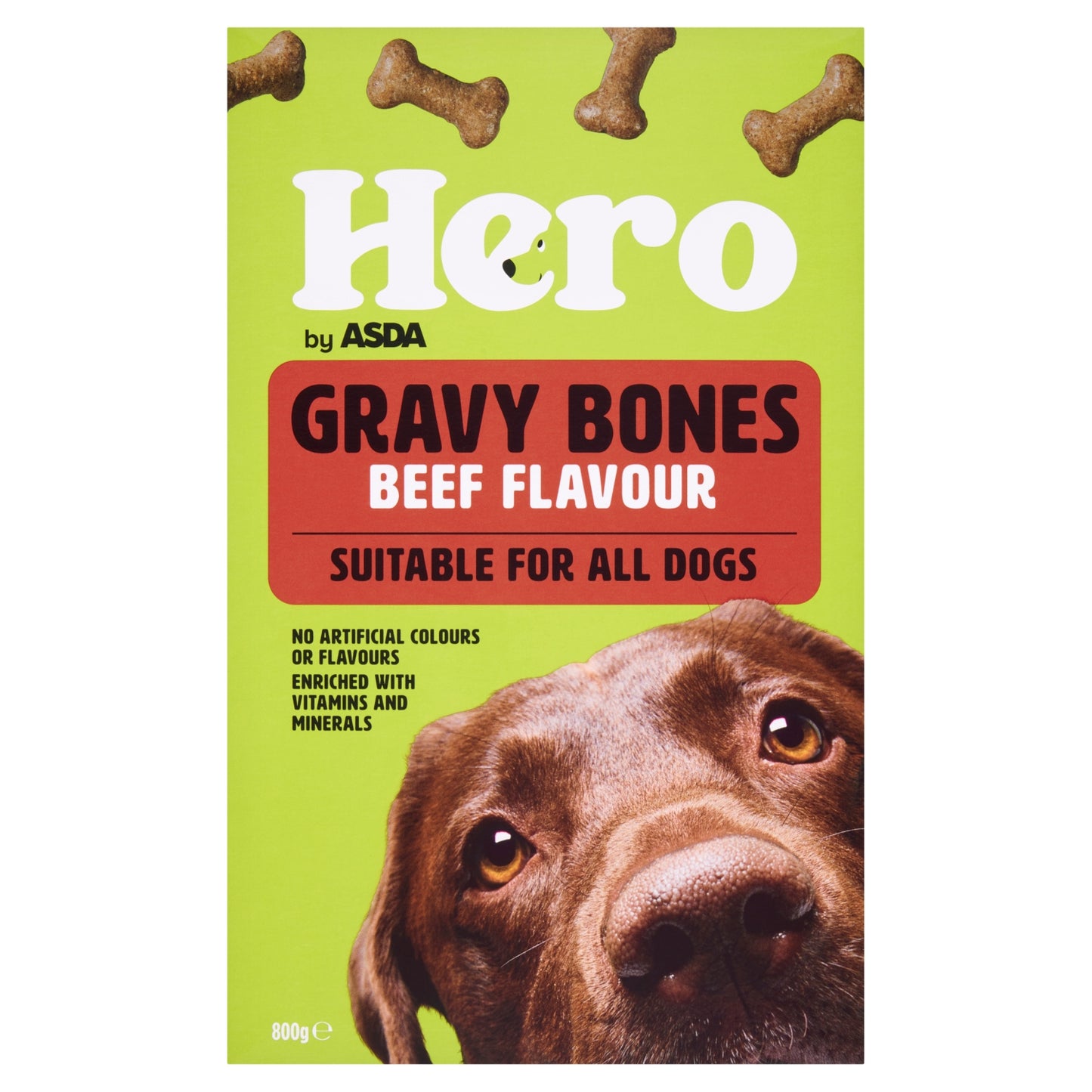 Hero by ASDA Hero by Beef Flavour Gravy Bones 800g
