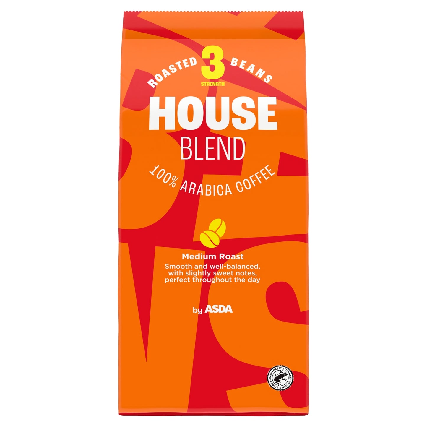 ASDA House Blend Roasted Beans 454g