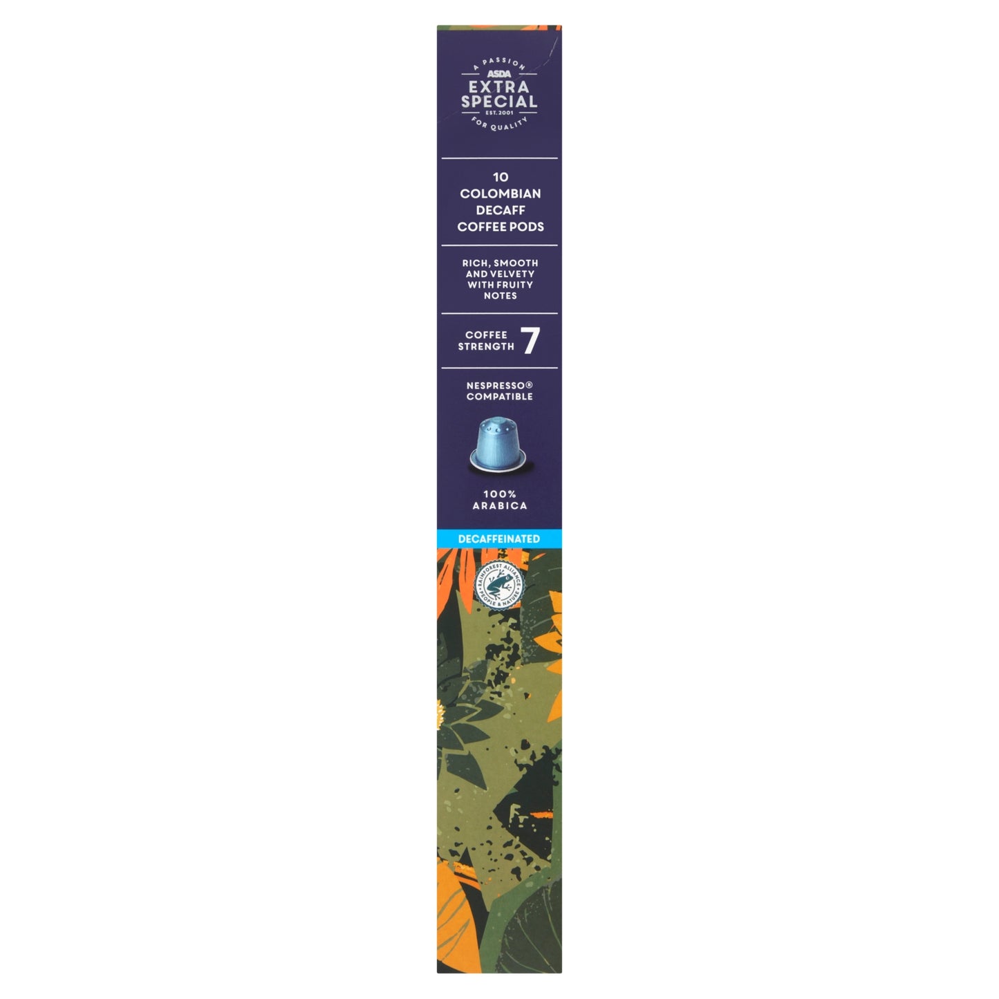 ASDA Extra Special 10 Decaf Colombian Coffee Pods 54g