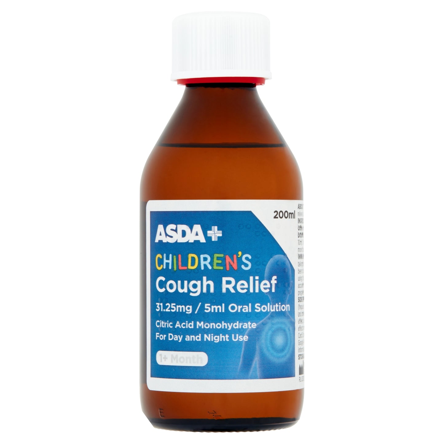 ASDA Children's Cough Relief 1+ Month 200ml