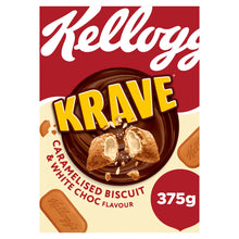 Kellogg's Krave Caramelised Biscuit Flavour Breakfast Cereal 375g
