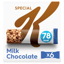 Kellogg's Milk Chocolate Snack Bars 6 x 20g