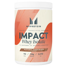 MyProtein Impact Whey Isolate Natural Chocolate Flavour 480g