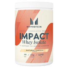 MyProtein Impact Whey Isolate Natural Vanilla Flavour 480g