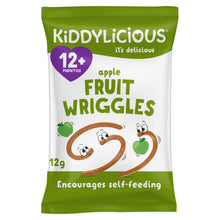 Kiddylicious Apple Fruit Wriggles 12+ Months 12g