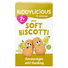 Kiddylicious Pear Soft Biscotti 7+ Months 6 x 20g (120g)
