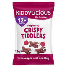 Kiddylicious Raspberry Crispy Tiddlers 12g