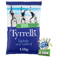 Tyrrells Lightly Sea Salted Sharing Crisps 150g