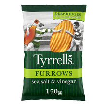 Tyrrells Tyrrells Furrows Sea Salt & Vinegar Sharing Crisps 150g