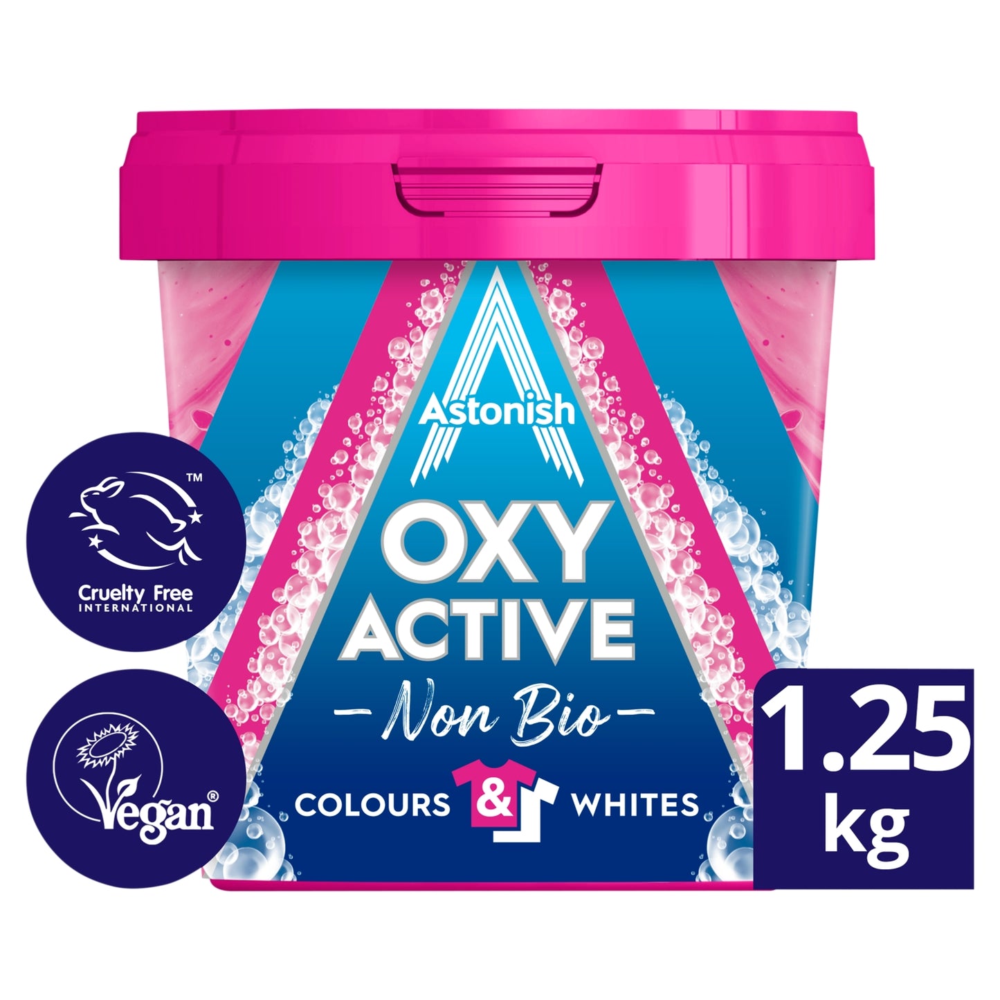 Astonish Oxy Active Non Bio Stain Remover 1.25kg