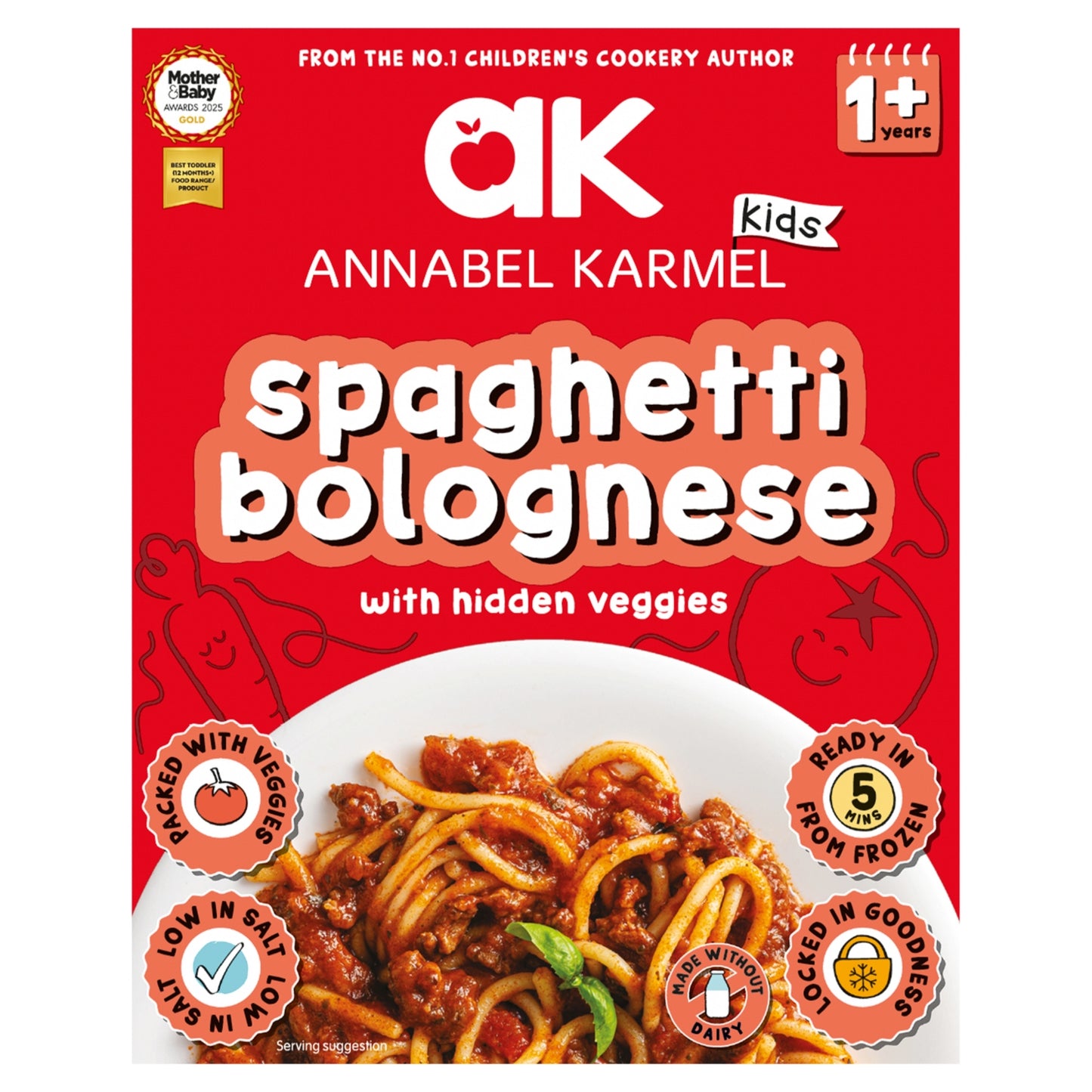 Annabel Karmel Spaghetti Bolognese with Hidden Veggies 1+ Years 200g