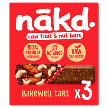 Nakd Bakewell Tart Fruit & Nut Bars 3 x 35g