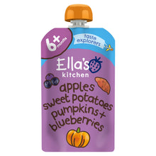 Ella's Kitchen Apple Sweet Potatoes Pumpkin + Blueberries 6+ Months 120g