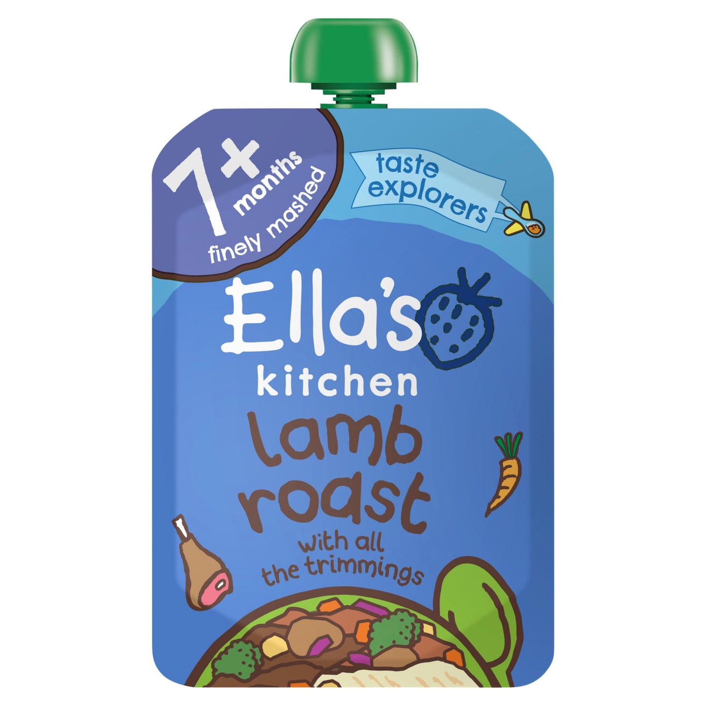 Ella's Kitchen Lovely Lamb Roast 7+ Months 130g