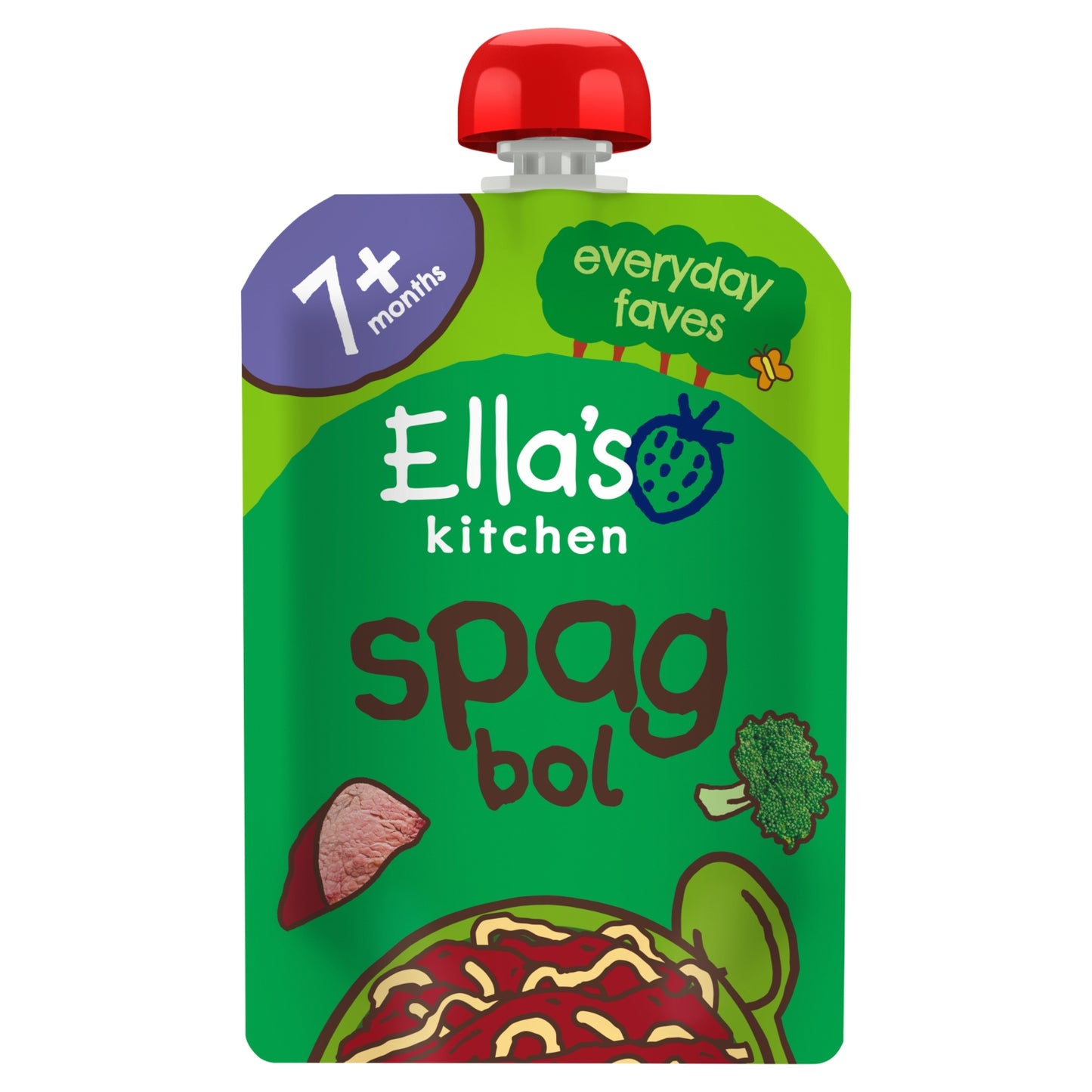 Ella's Kitchen Spag Bol with Cheese 7+ Months 130g