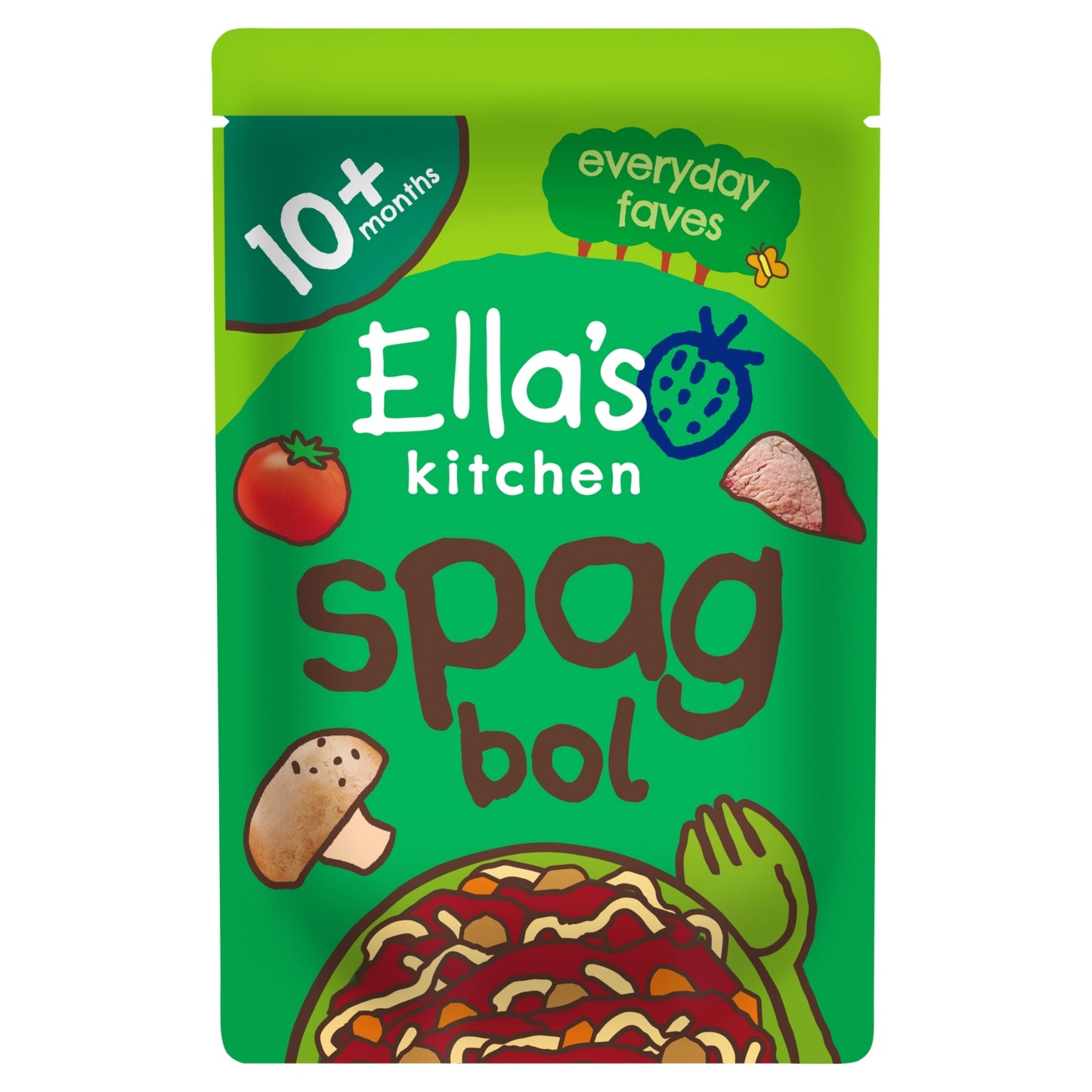 Ella's Kitchen Spag Bol with Cheese + Veggies 10+ Months 190g