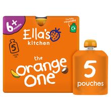 Ella's Kitchen the Orange One Squished Smoothie Fruits 5 x 90g (450g)