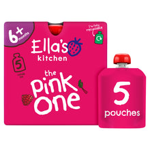 Ella's Kitchen The Pink One Squished Smoothie Fruits 5 x 90g (450g)