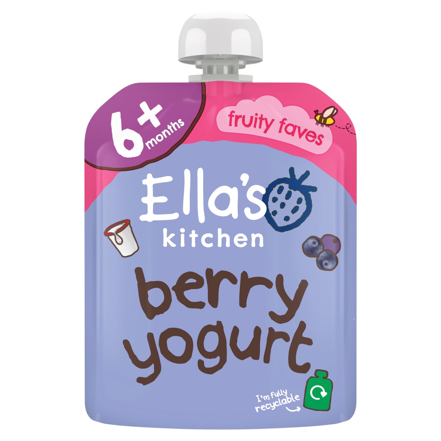 Ella's Kitchen Berry Yoghurt 6+ Months 90g