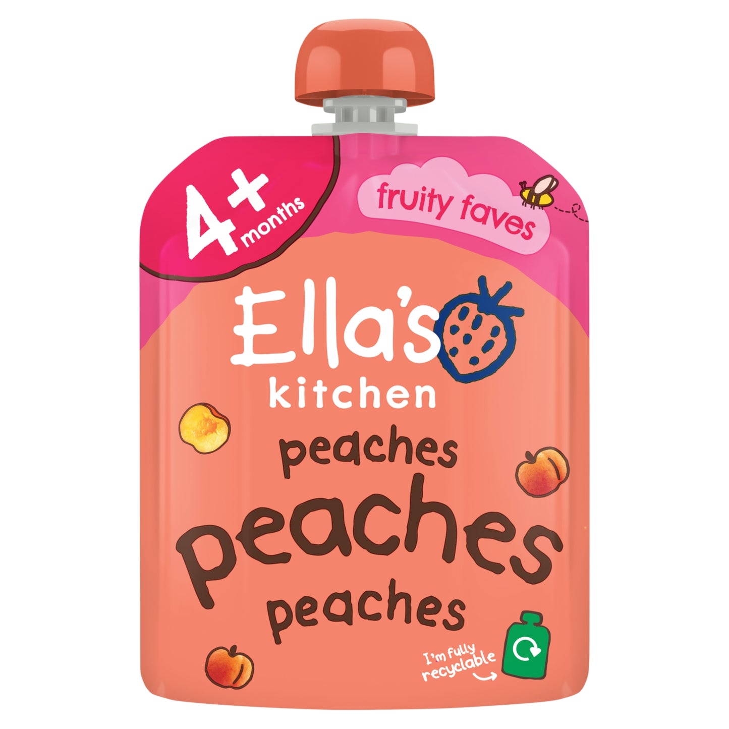 Ella's Kitchen Peaches 4+ Months 70g