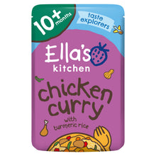 Ella's Kitchen Chicken Curry with Turmeric Rice 10+ Months 190g