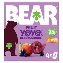 BEAR Fruit Yoyos Blackcurrant 4 x 20g