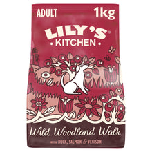 Lily's Kitchen Duck, Salmon & Venison Wild Woodland Walk Complete Adult Dry Dog Food 1kg