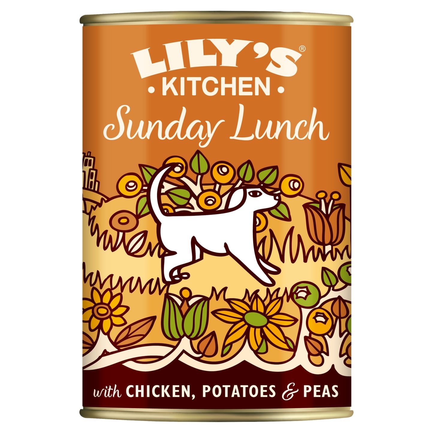 Lily's Kitchen Sunday Lunch with Chicken Adult Wet Dog Food 400g