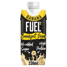 FUEL10K Banana High Protein Milk Breakfast Shake Drink 330ml