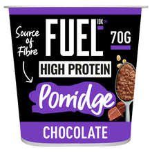 FUEL10K High Protein Chocolate Porridge Oat Cereal Pot 70g