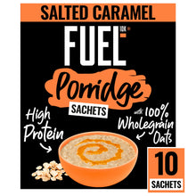 FUEL10K Salted Caramel Protein Porridge Oat Cereal Sachets 10x36g