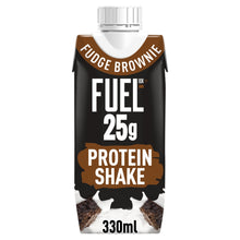 FUEL10K Fudge Brownie 25g High Protein Breakfast Shake Drink 330ml