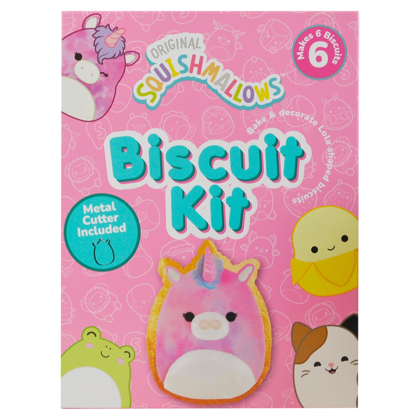 Squishmallows Original Biscuit Kit 154g