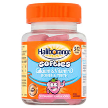 Haliborange 30 Softies Calcium & Vitamin D Bones & Teeth Strawberry Flavour Softies 3-12 Years