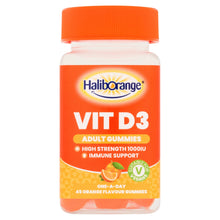 Haliborange Vit D3 45 Orange Flavour Gummies
