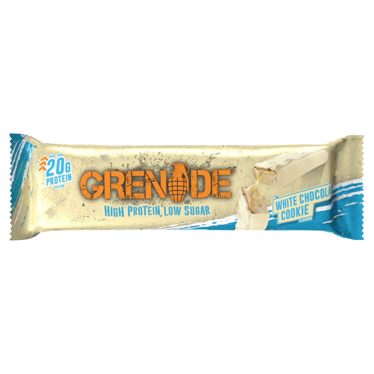 Grenade Protein Bar White Chocolate Cookie Flavour 60g