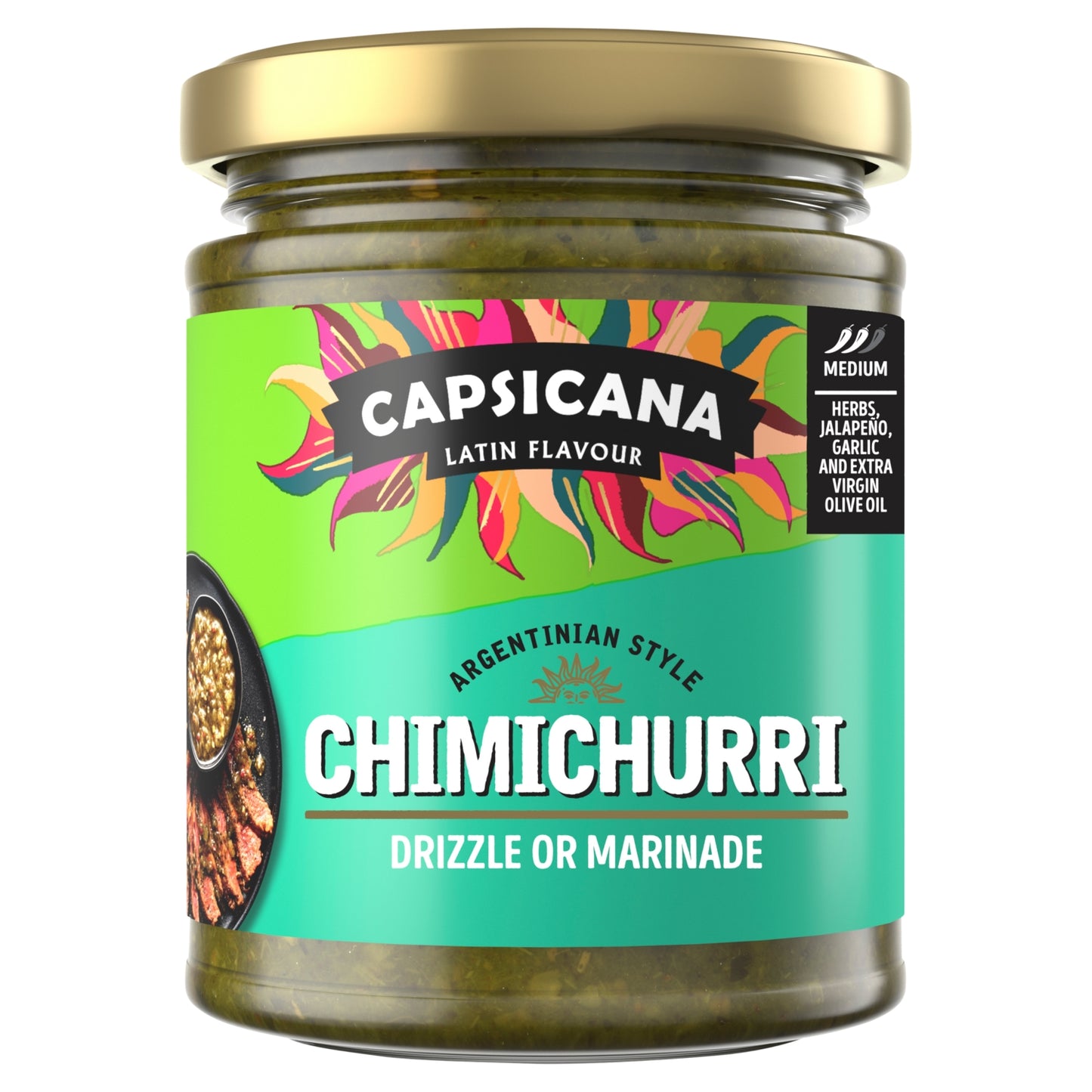 Capsicana Latin Flavour Argentinian Style Chimichurri 175g
