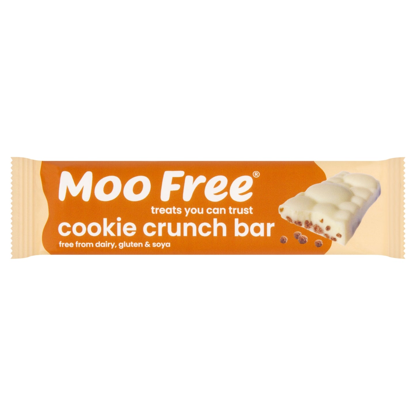 Moo Free Cookie Crunch Bar 35g