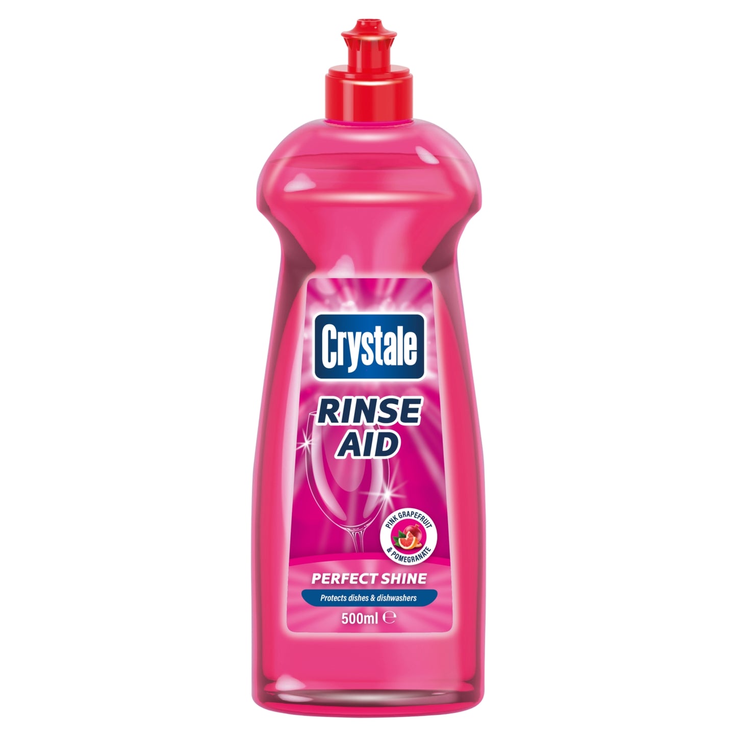Crystale Pink Grapefruit & Pomegranate Rinse Aid 500ml