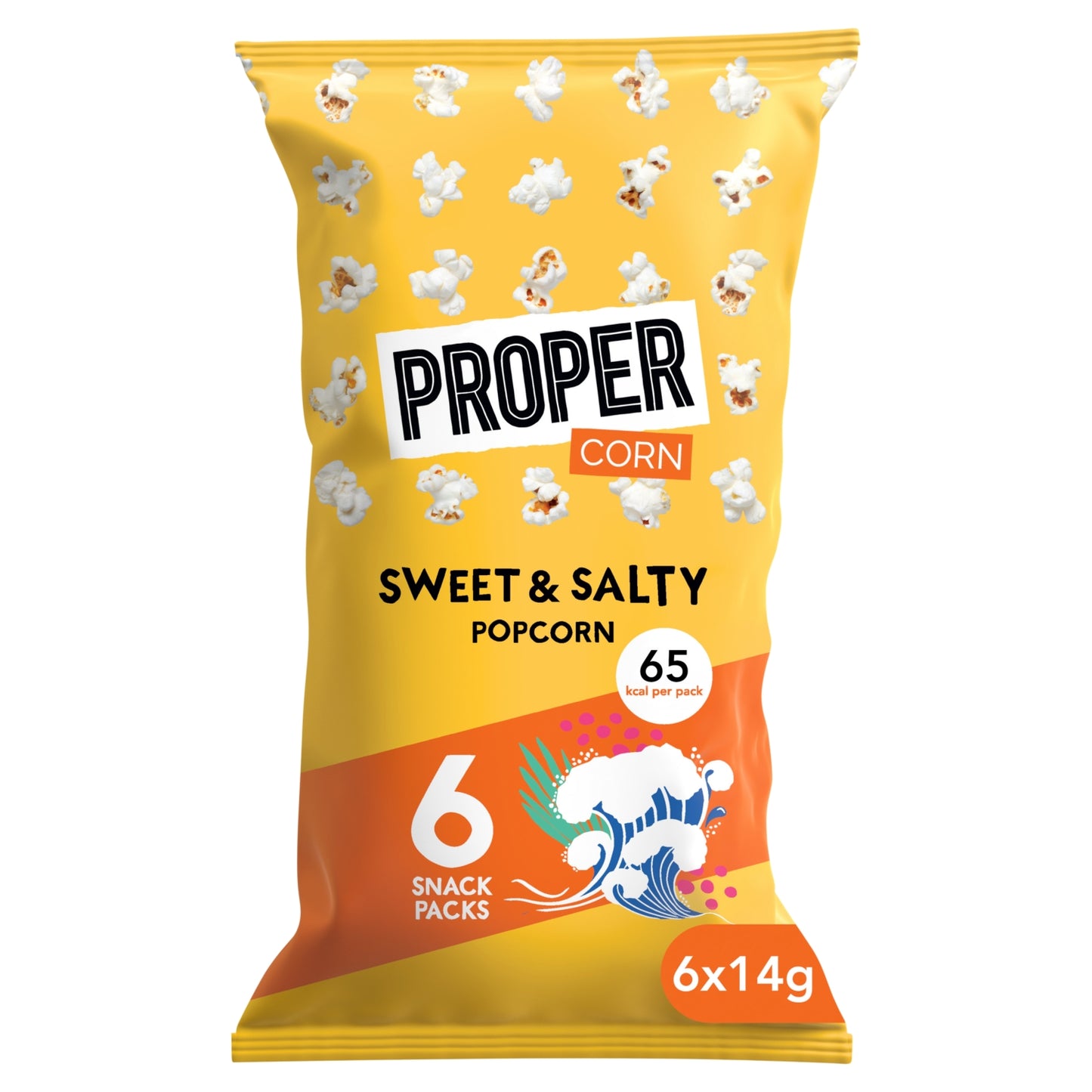 Propercorn Sweet & Salty Popcorn 6 x 14g (84g)