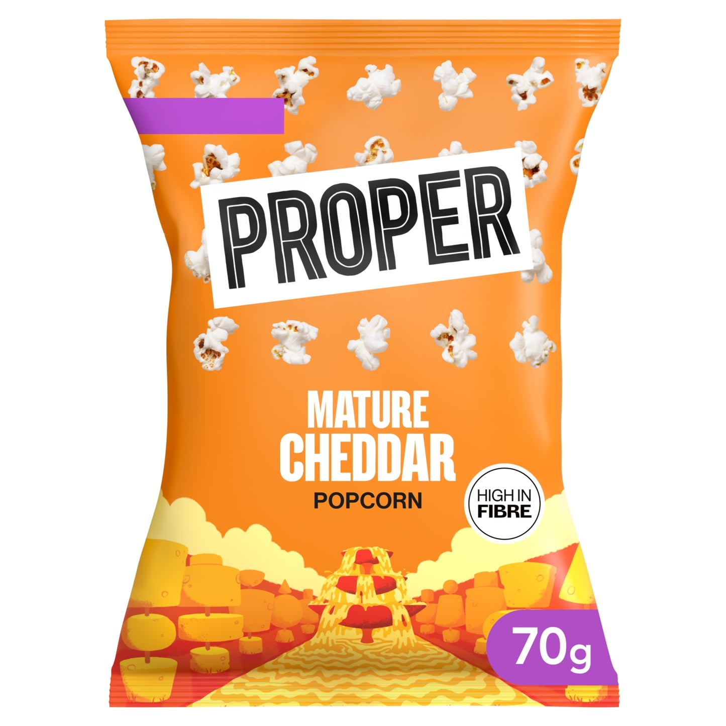 Proper Mature Cheddar Popcorn 70g