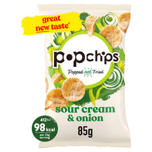 Popchips popchips Sour Cream & Onion Sharing Crisps 85g