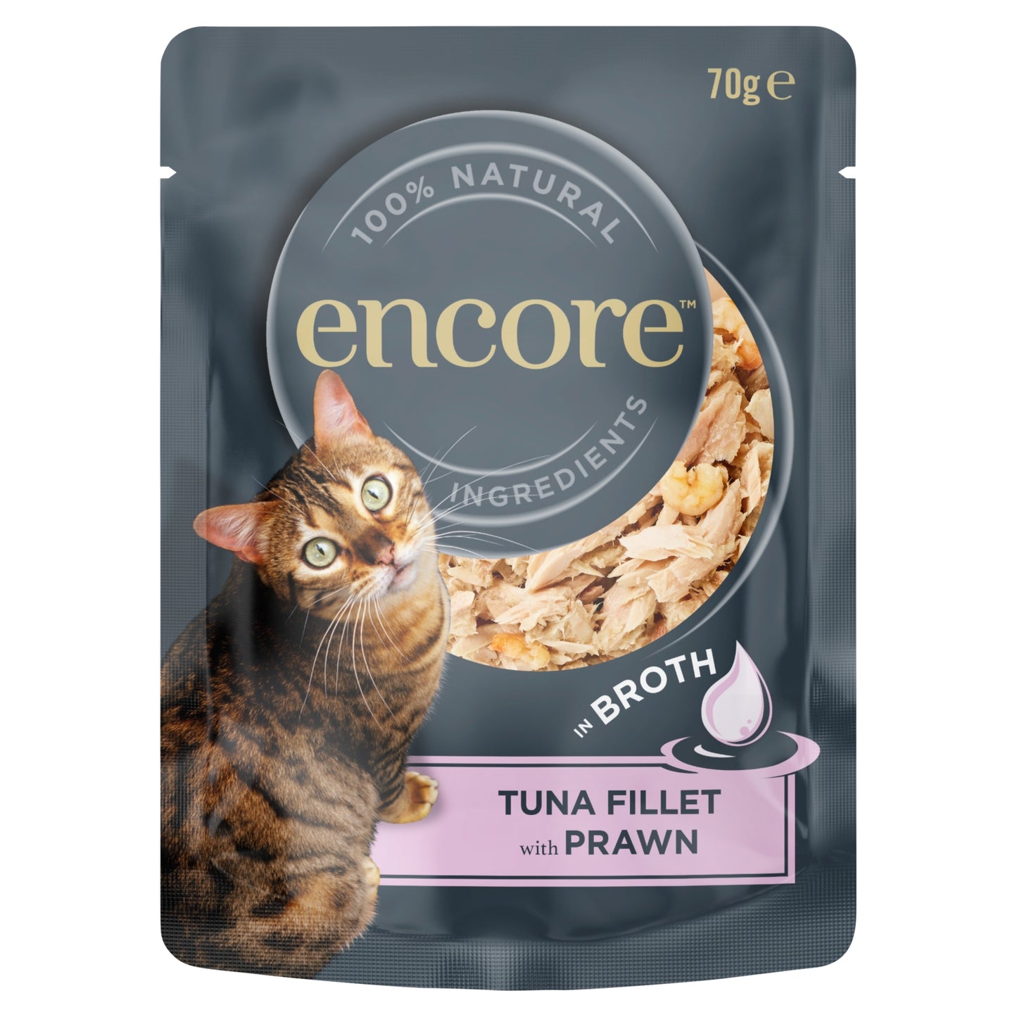 Encore Cat Food Tuna with Prawn Pouch 70g