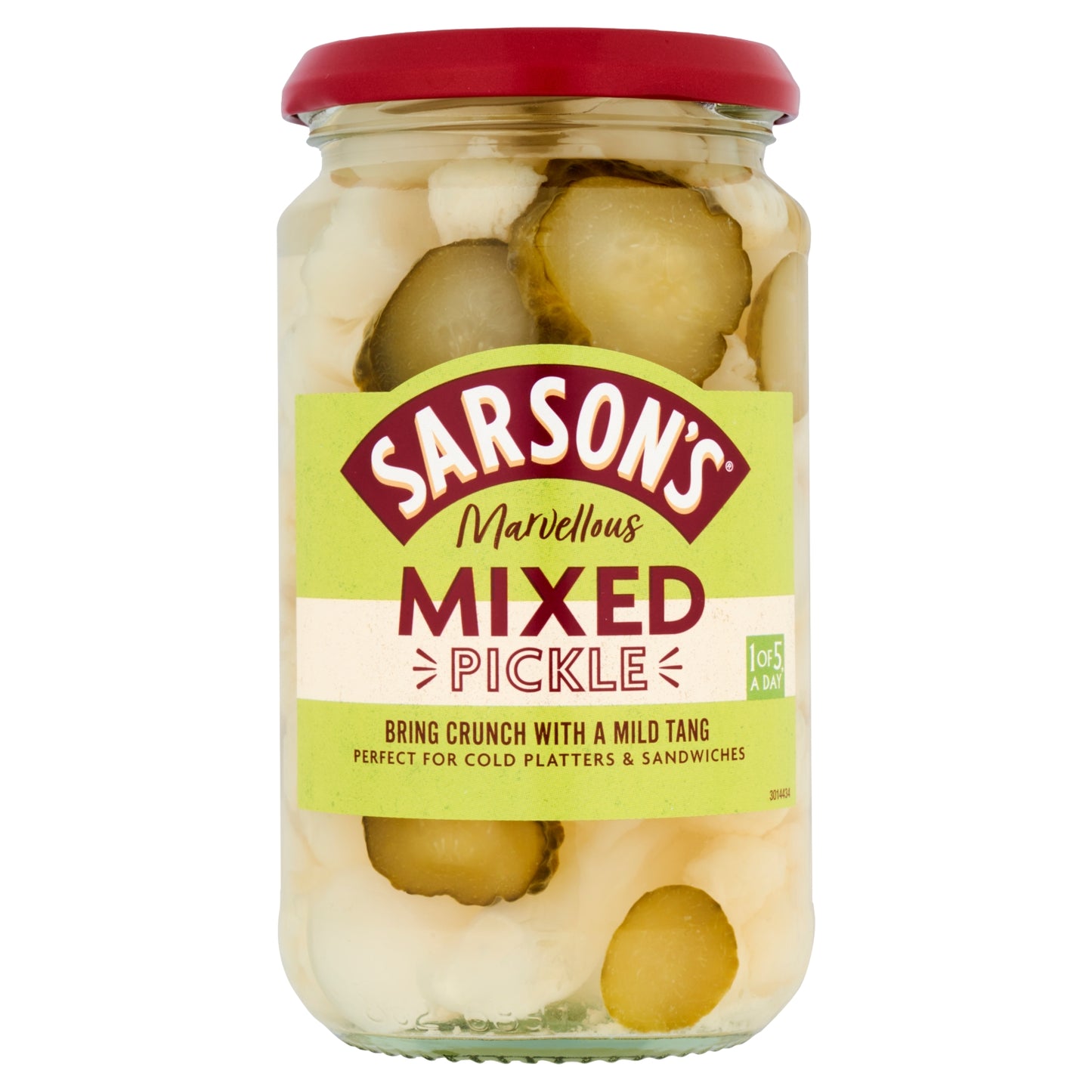 Sarsons Marvellous Mixed Pickle 460g
