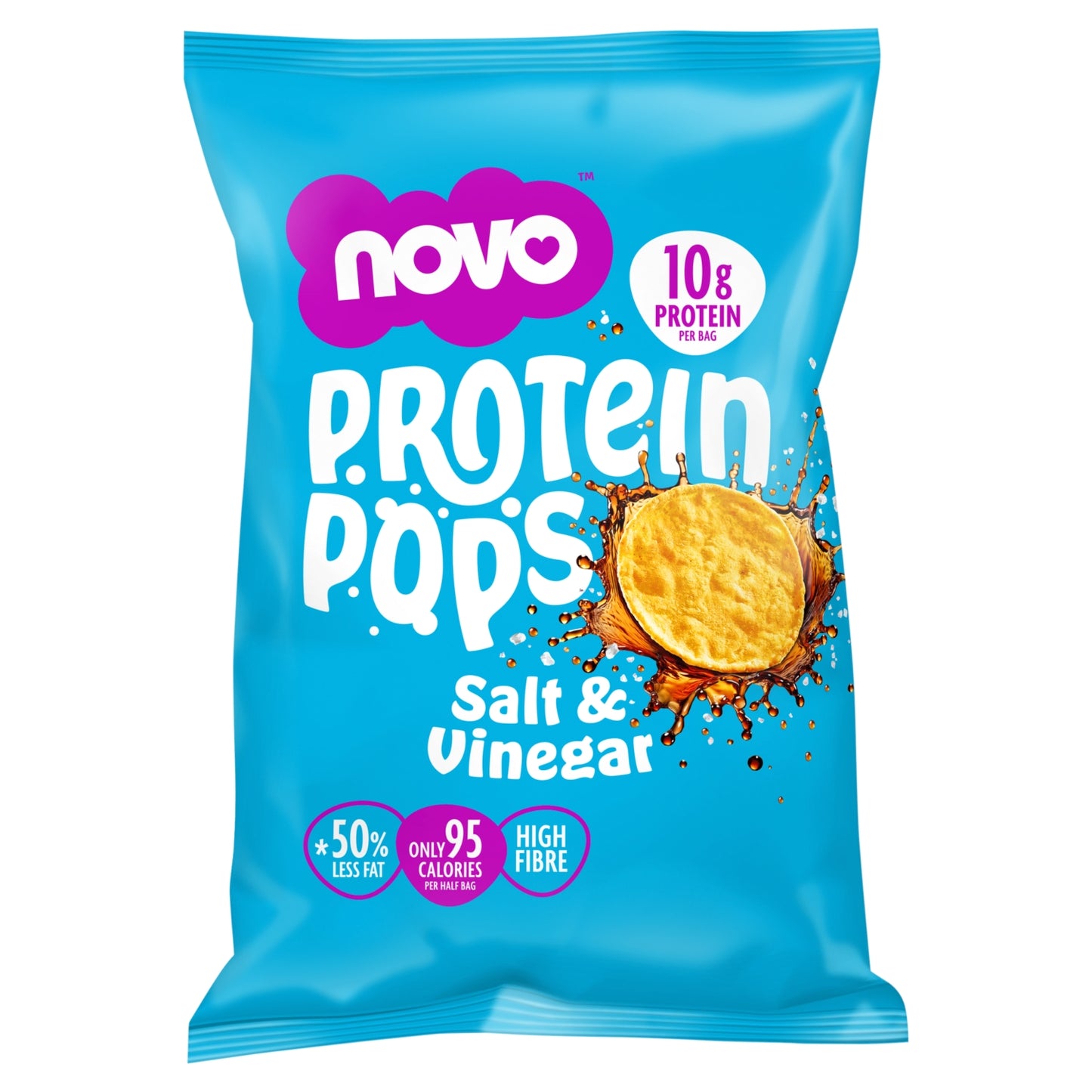 Novo Protein Pops Salt & Vinegar 45g