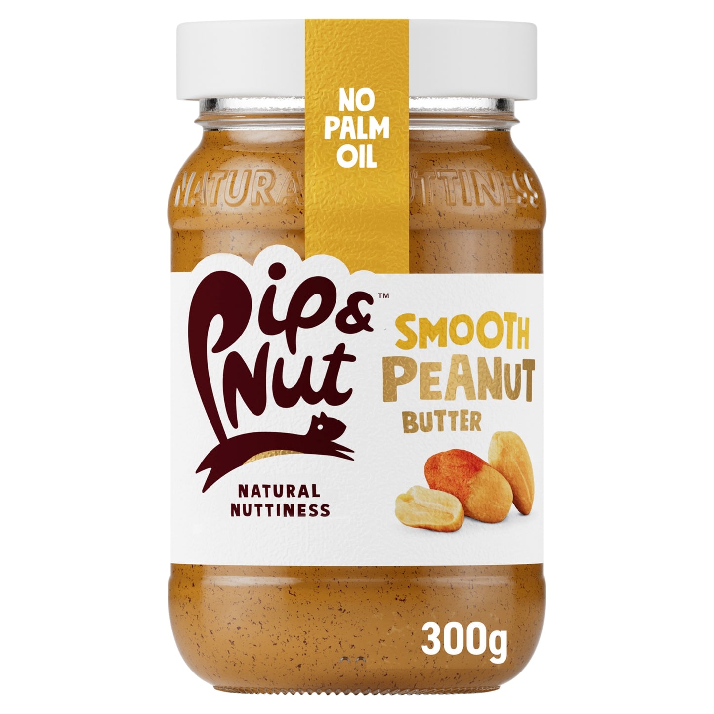 Pip & Nut Smooth Peanut Butter 300g