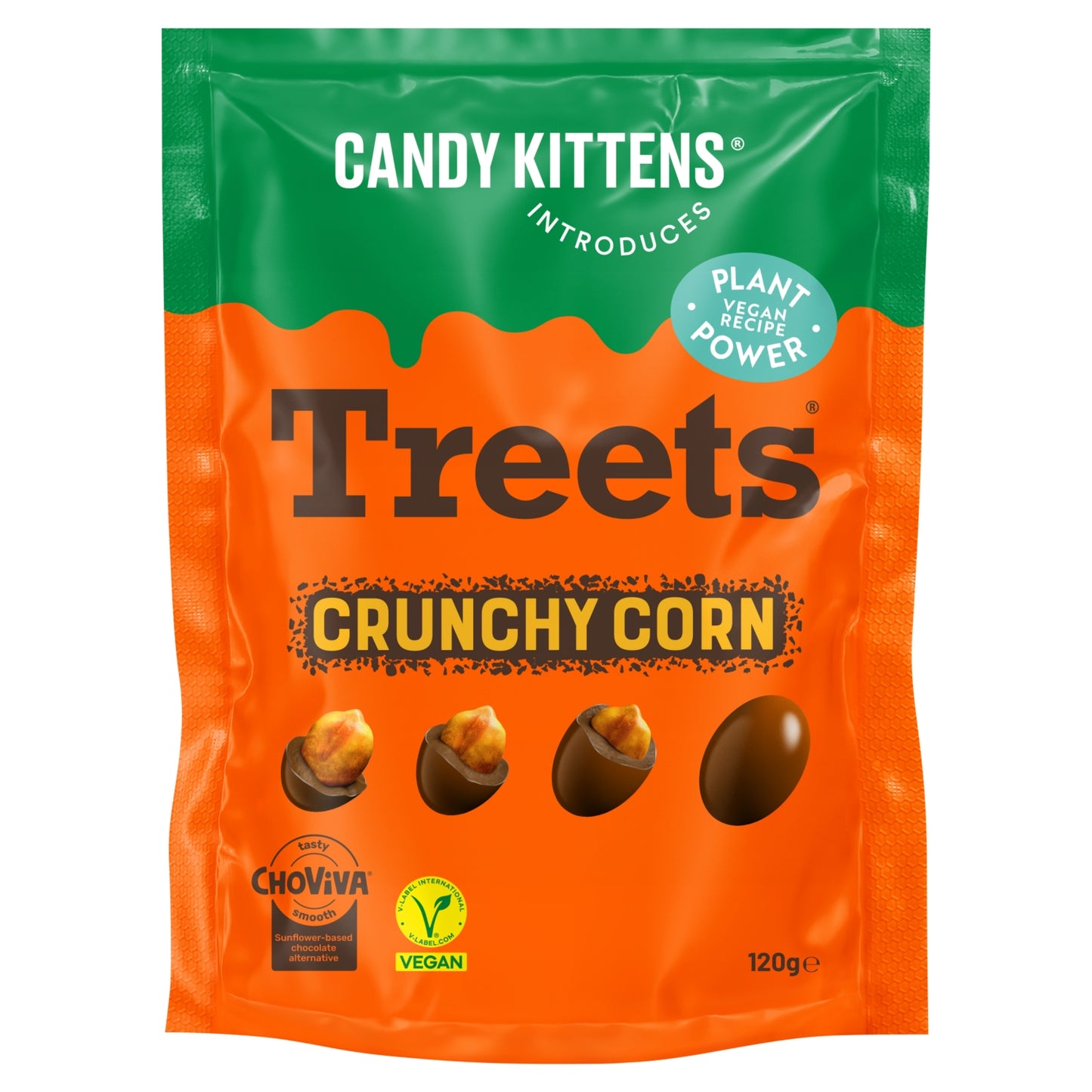Candy Kittens Treets Crunchy Corn 120g